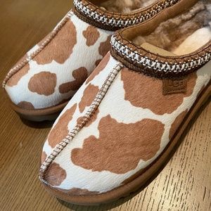 Uggs Tasman Cow Print
